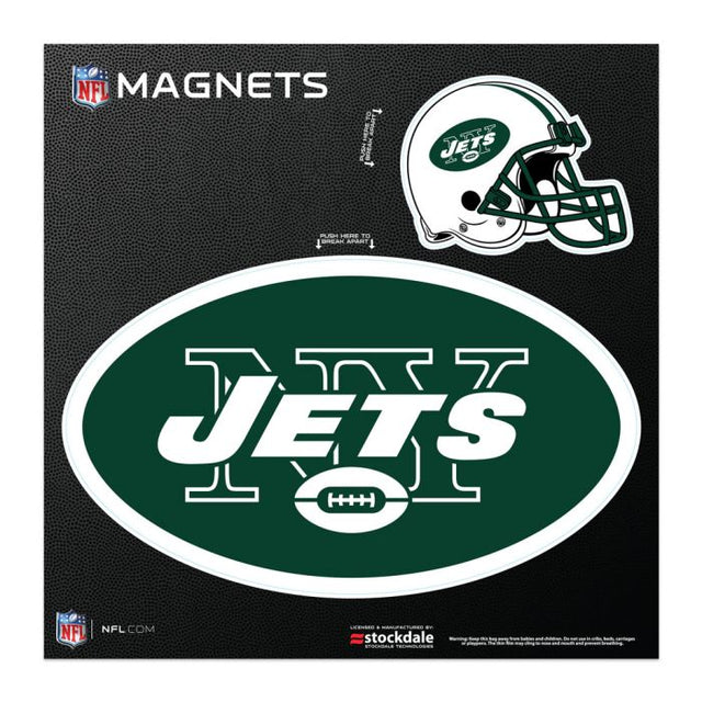 New York Jets Outdoor Magnets 12" x 12"