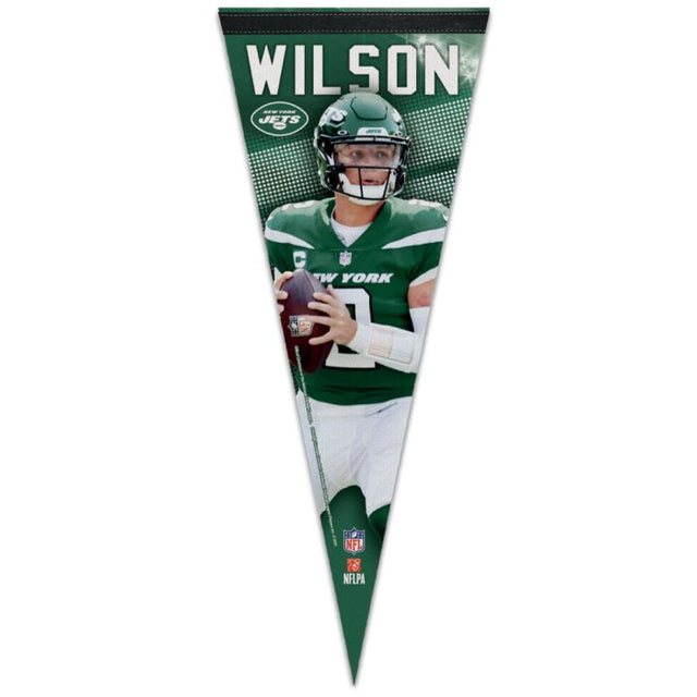 New York Jets Premium Pennant 12" x 30" Zach Wilson