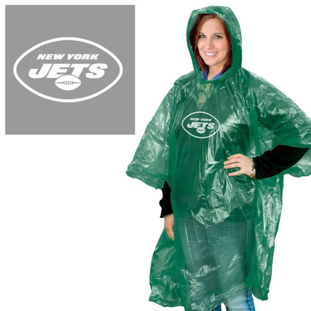 Poncho de lluvia de los New York Jets