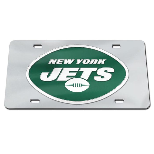 Matrícula acrílica especial de los New York Jets