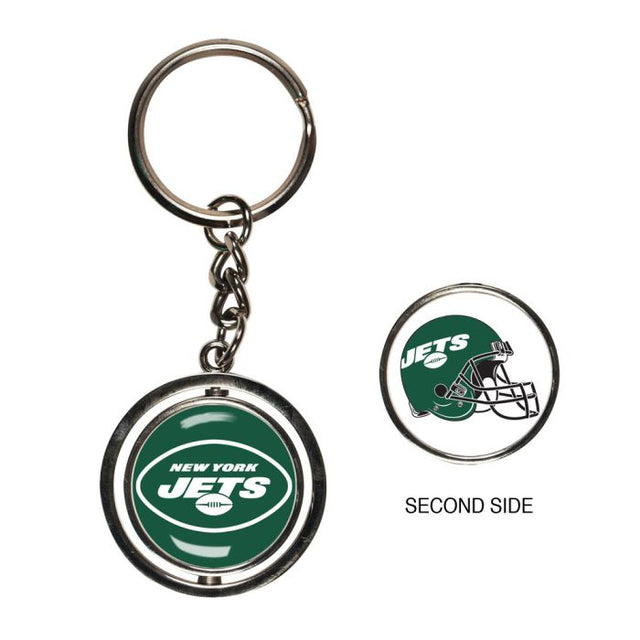 New York Jets Spinner Key Ring