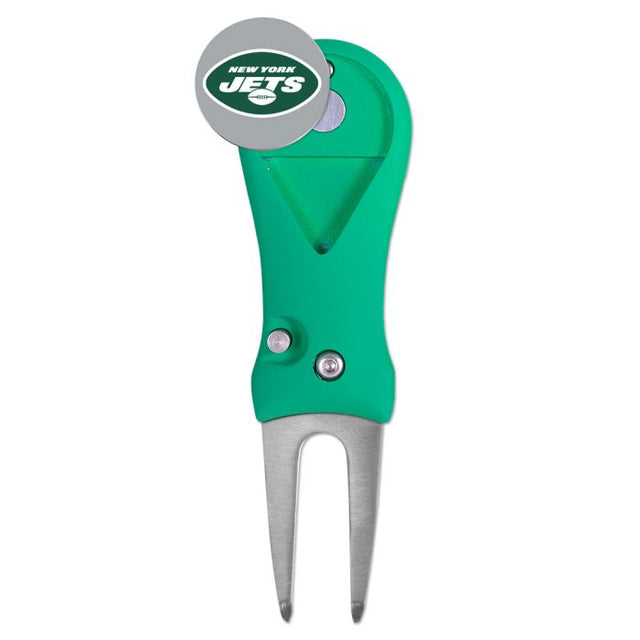 New York Jets Spring Action Divot Tool