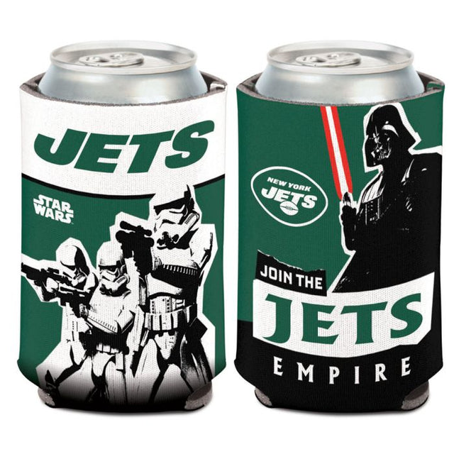 New York Jets / Star Wars Darth Vader Can Cooler 12 oz.