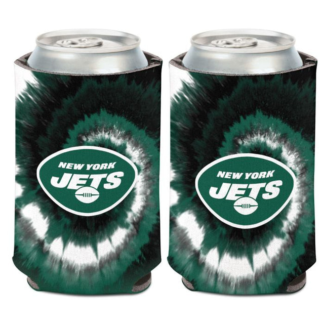 Enfriador de lata Tie Dye de los New York Jets de 12 oz.