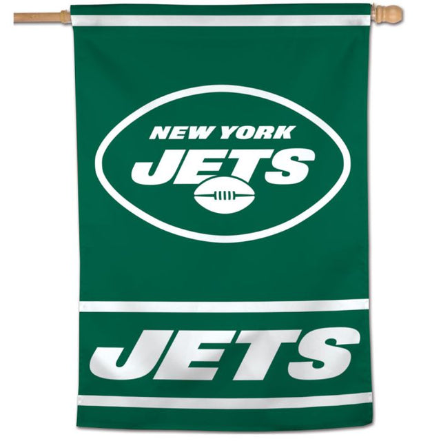 Bandera vertical de los New York Jets de 28" x 40"