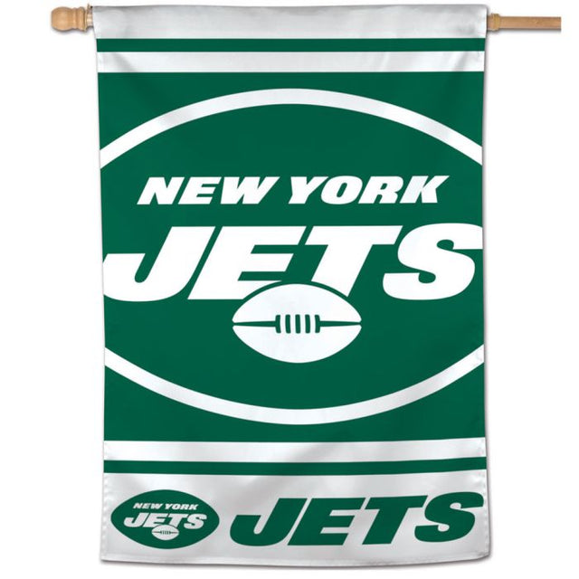 Bandera vertical de los New York Jets de 28" x 40"