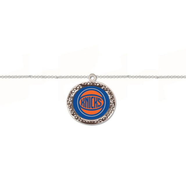 Pulsera de los New York Knicks con dije de joyería en cartulina