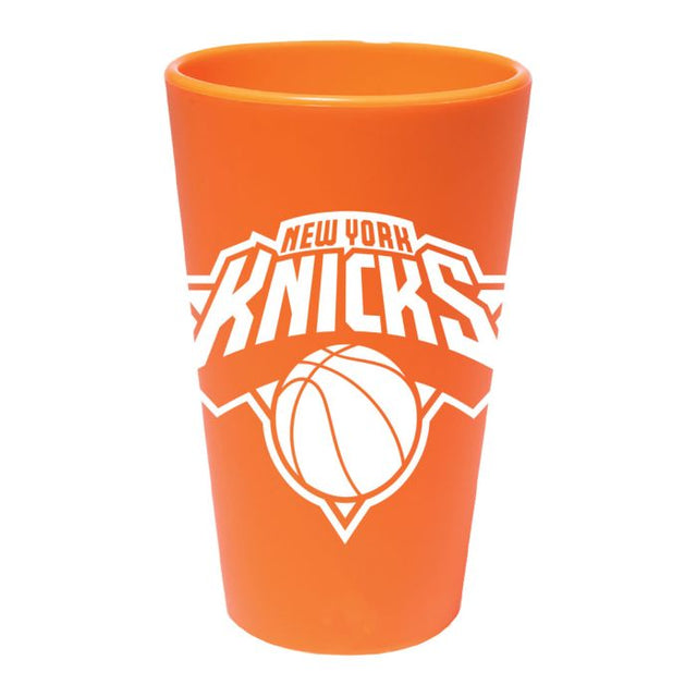 Vaso de pinta de silicona de 16 oz de color de los New York Knicks