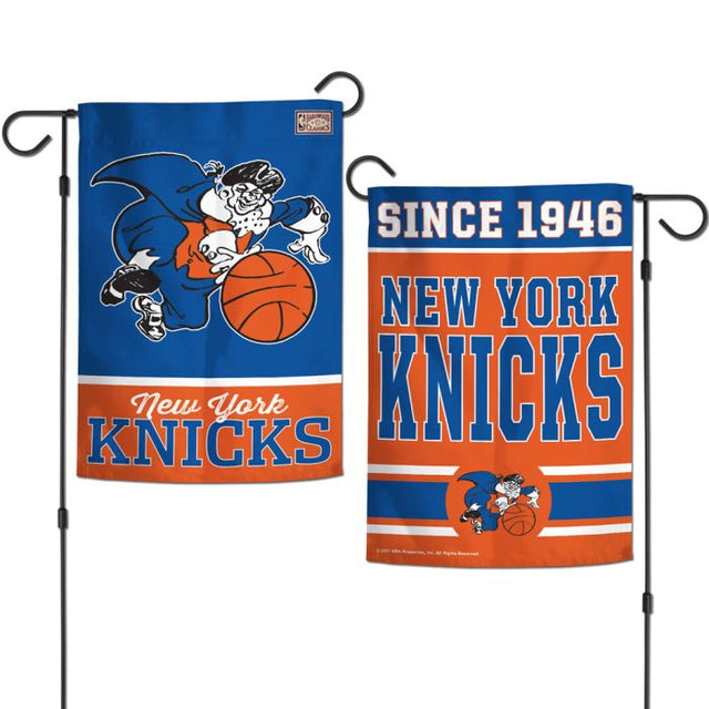 New York Knicks Garden Flags 2 sided 12.5" x 18"