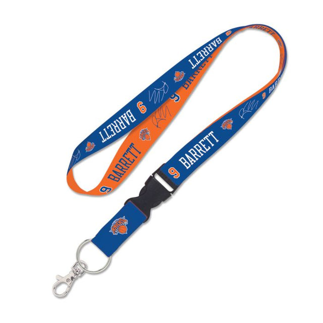 New York Knicks Lanyard w/detachable buckle 1" RJ Barrett