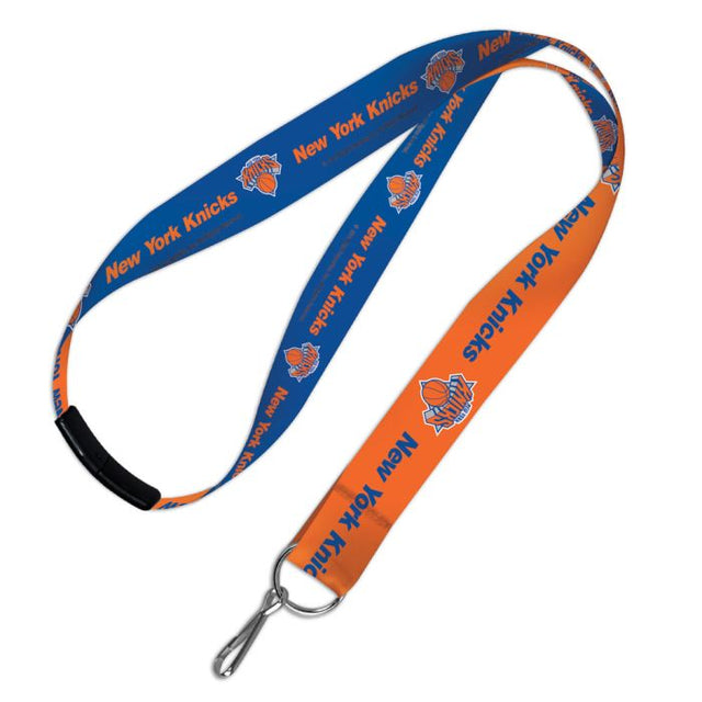 Cordones de los New York Knicks con cierre de seguridad de 1"