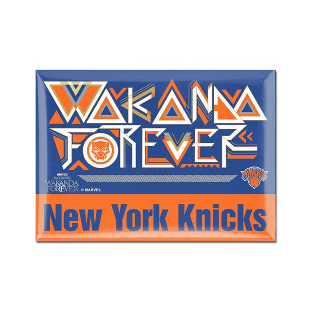 New York Knicks / Marvel (c) 2022 DESIGN Metal Magnet 2.5" x 3.5"