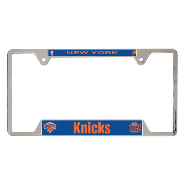 New York Knicks Metal License Plate Frame