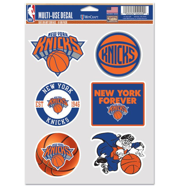 New York Knicks Multi Use 6 fan pack