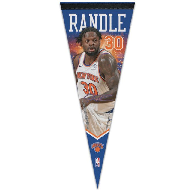 New York Knicks Premium Pennant 12" x 30" Julius Randle