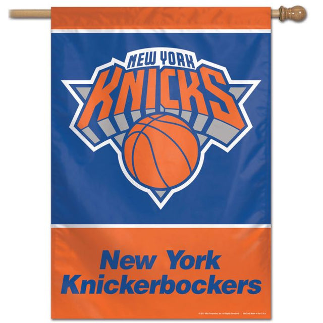 Bandera vertical de los New York Knicks de 28" x 40"