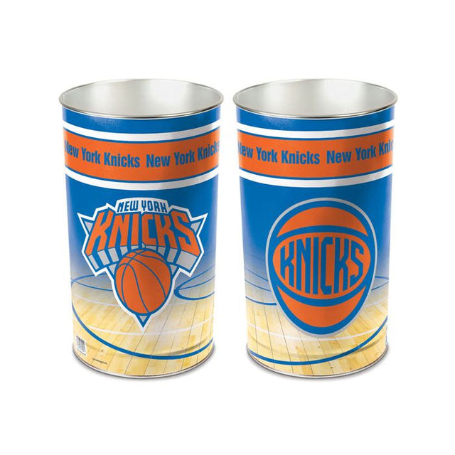 New York Knicks Wastebasket - tapered 15"H