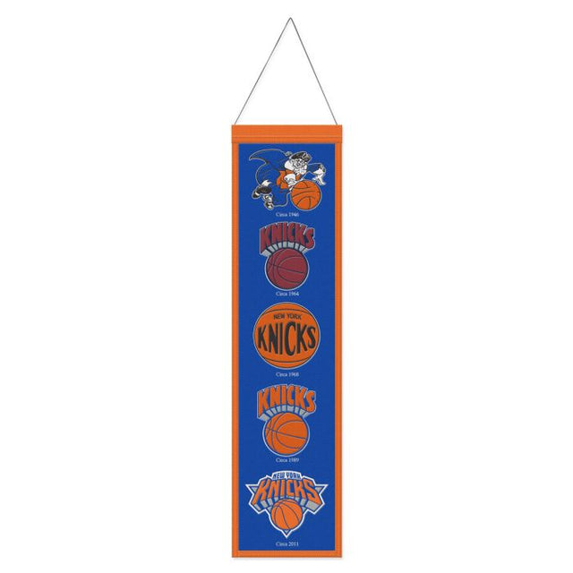 New York Knicks Wool Banner 8" x 32"