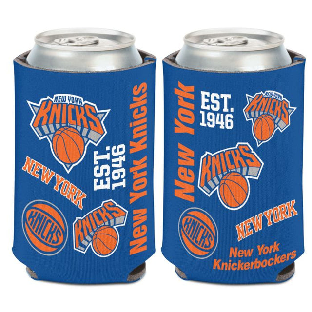 New York Knicks scatter Can Cooler 12 oz.