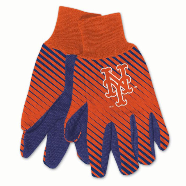 Guantes de dos tonos para adultos de los New York Mets