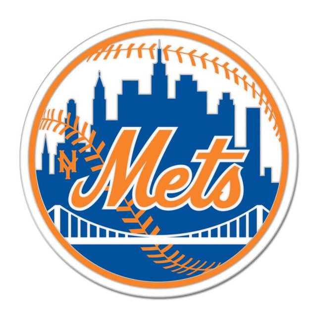 New York Mets COOPERSTOWN Collector Enamel Pin Jewelry Card