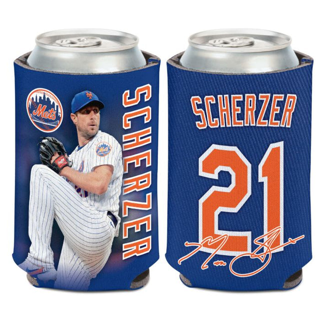 New York Mets Can Cooler 12 oz. Max Scherzer