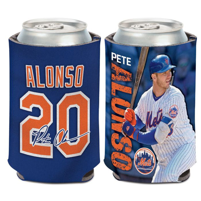 Nevera portátil de 12 onzas de los Mets de Nueva York de Pete Alonso