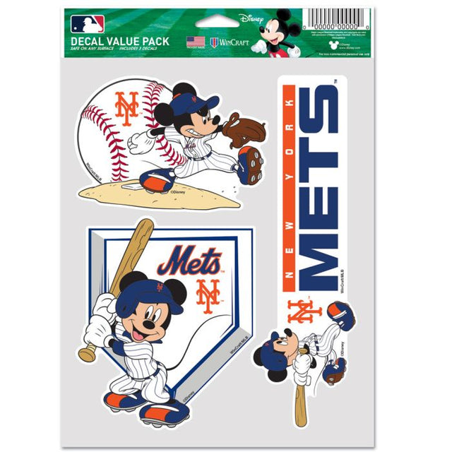 New York Mets / Disney Multi Use 3 Fan Pack