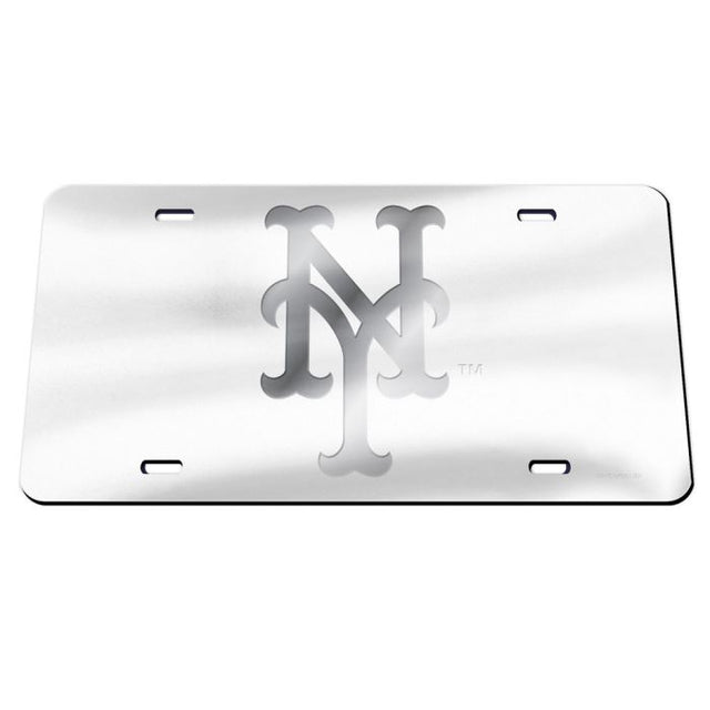 New York Mets FROST Acrylic Classic License Plates