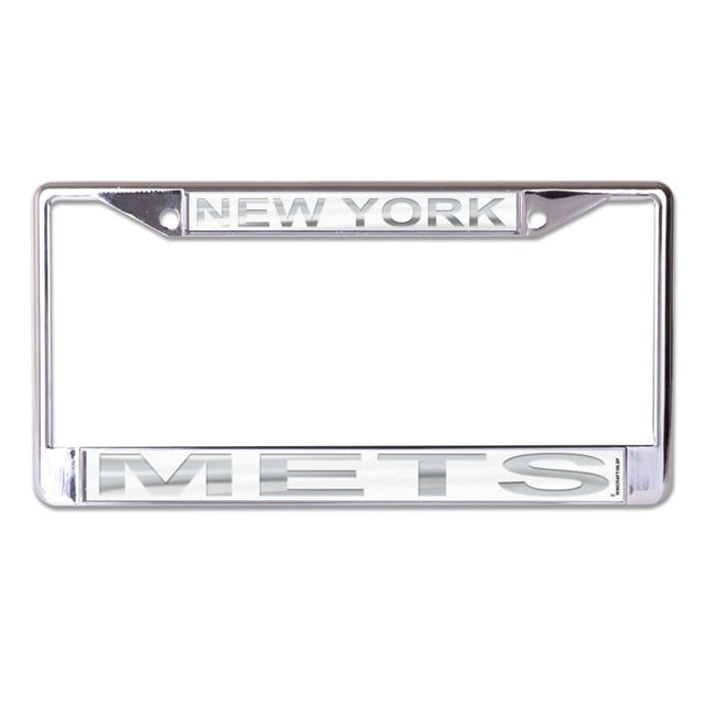 New York Mets FROST Lic Plt Frame S/L Printed