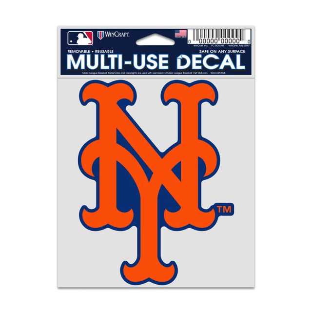 New York Mets Fan Decals 3.75" x 5"