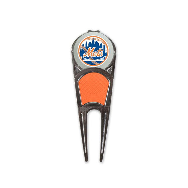 Herramienta para reparar marcas de pelotas de golf de los New York Mets*