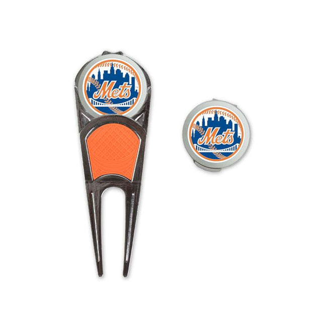 Combo de marca/herramienta/clip en forma de H de los New York Mets Golf*