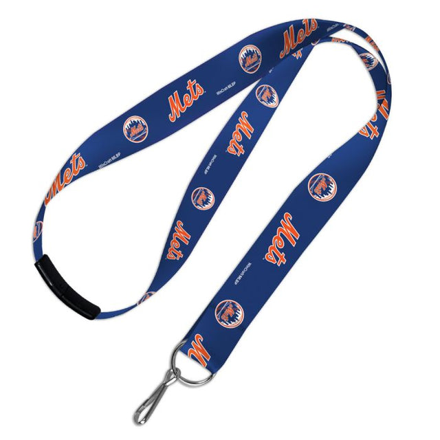 New York Mets Lanyards w/Breakaway 1"