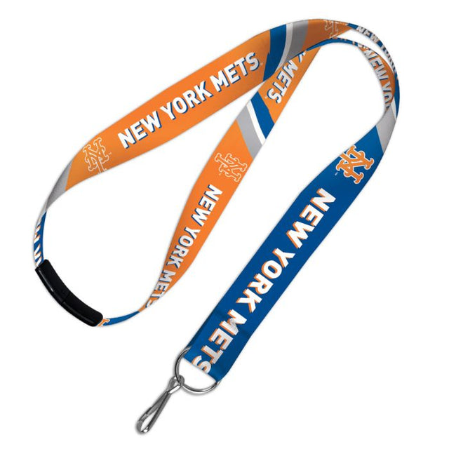 Cordones de los New York Mets con cierre de seguridad de 1"