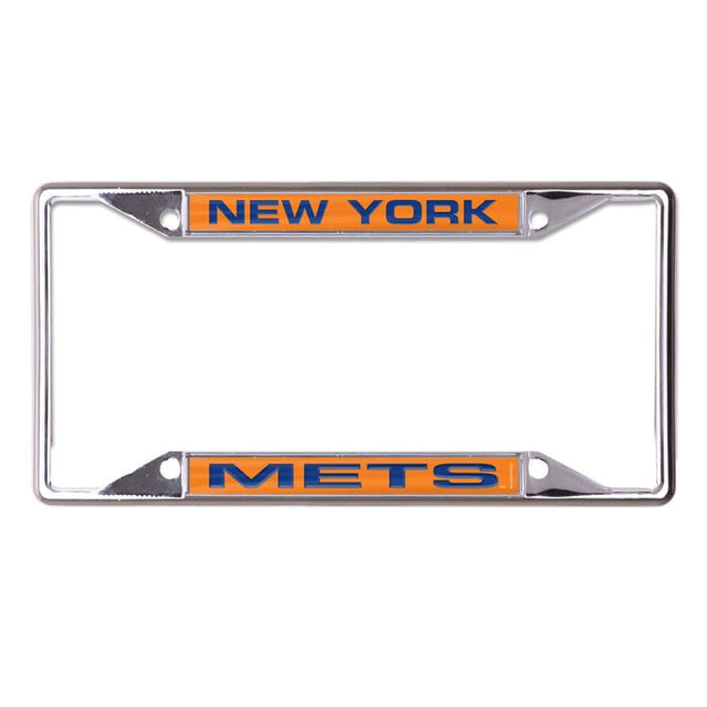 New York Mets Lic Plt Frame S/S Printed