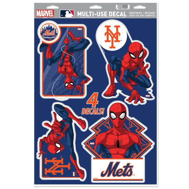 New York Mets / Marvel (c) 2021 MARVEL Multi-Use Decal 11" x 17"