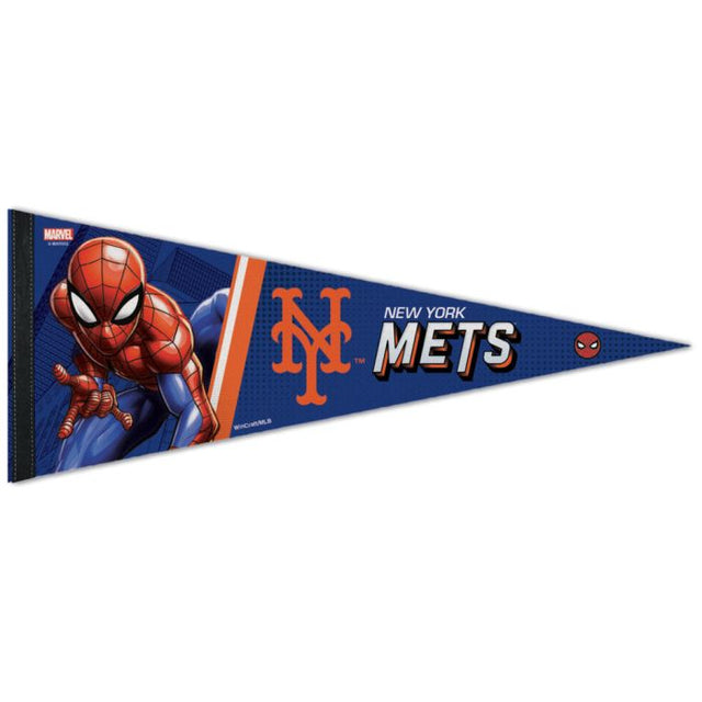 New York Mets / Marvel (c) 2021 MARVEL Premium Pennant 12" x 30"