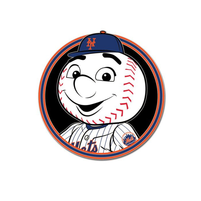 Tarjeta de joyería con pin de colección de la mascota de los Mets de Nueva York