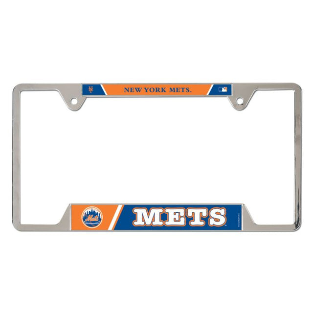 New York Mets Metal License Plate Frame