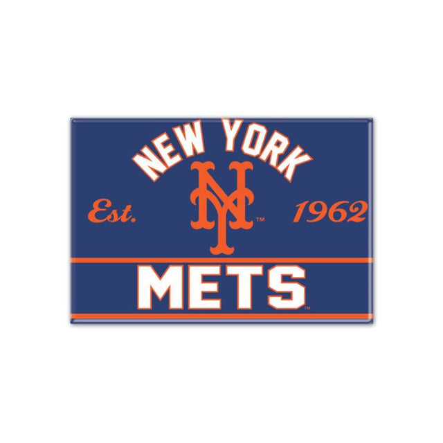 New York Mets Metal Magnet 2.5" x 3.5"