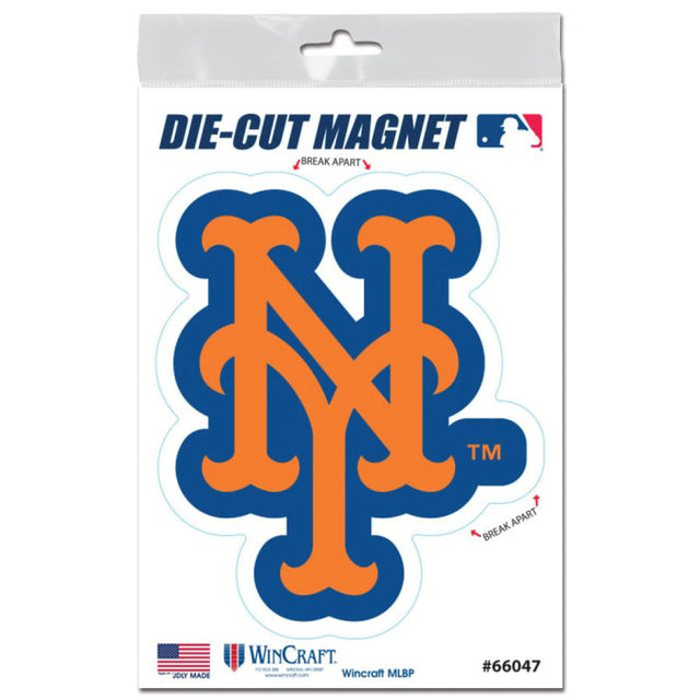 Imanes para exteriores de los Mets de Nueva York de 3" x 5"