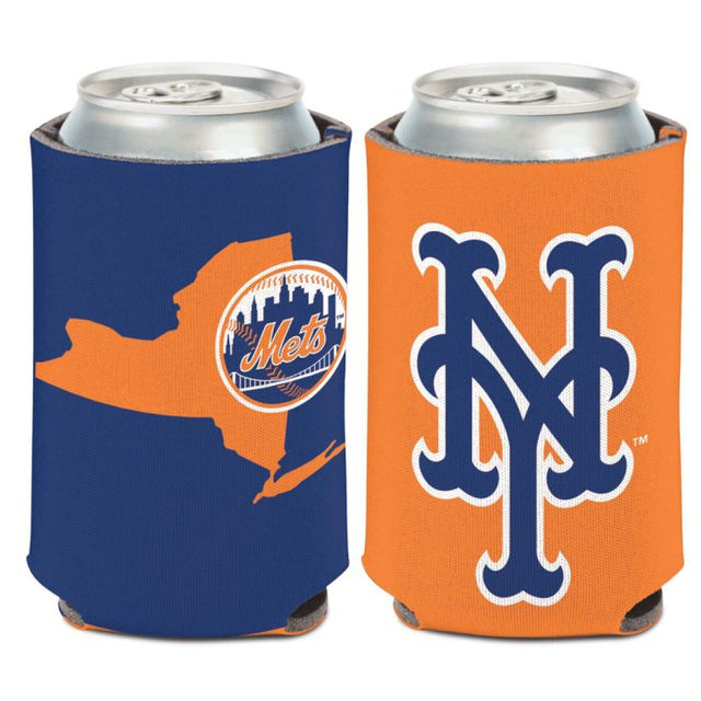 New York Mets STATE SHAPE Can Cooler 12 oz.