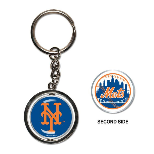 New York Mets Spinner Key Ring