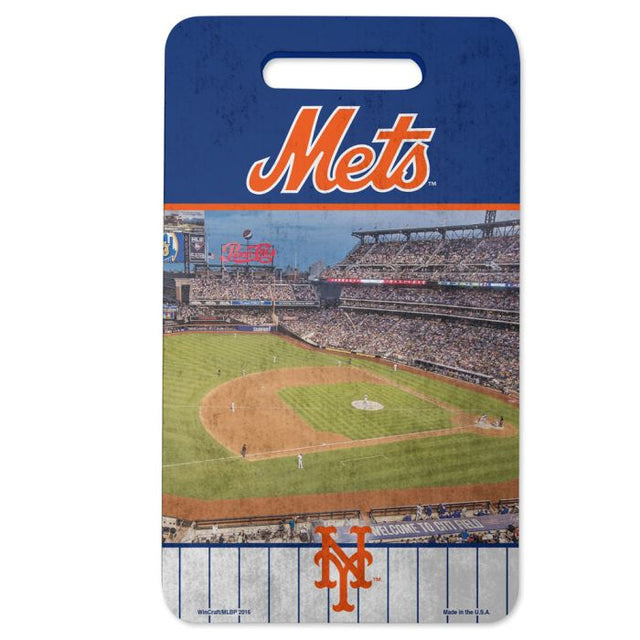 Cojín para asiento de estadio de los New York Mets: almohadilla para rodillas de 10 x 17