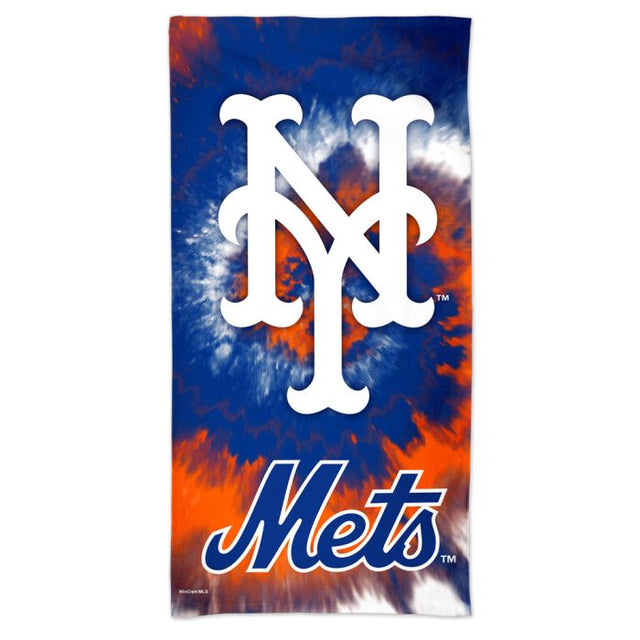 New York Mets TDYE Spectra Beach Towel 30" x 60"