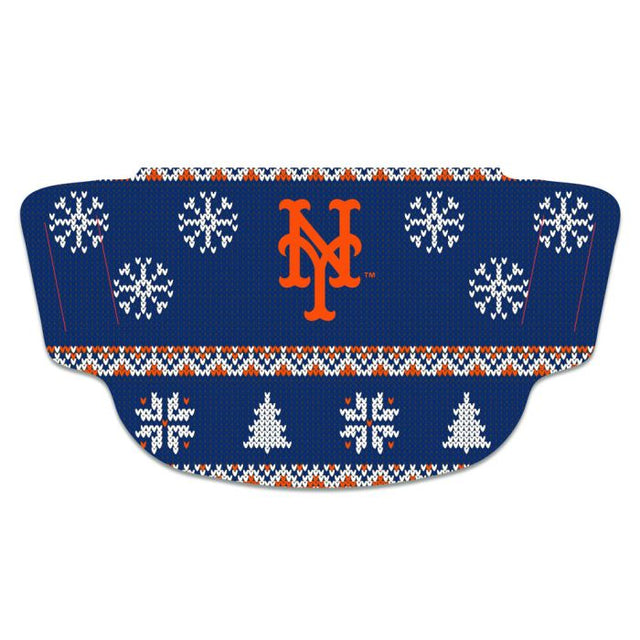 New York Mets / Suéter feo Suéter feo Máscara de fanático Cubre cara