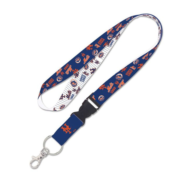 New York Mets scatter Lanyard w/detachable buckle 1"