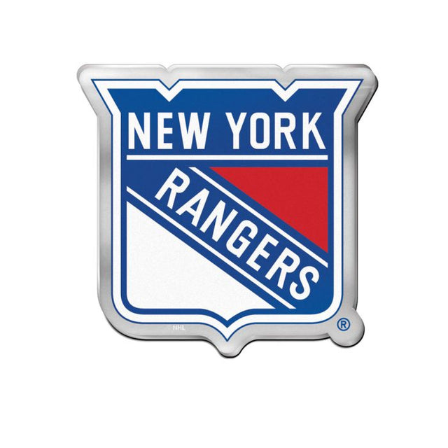 Emblema acrílico para automóvil de los New York Rangers