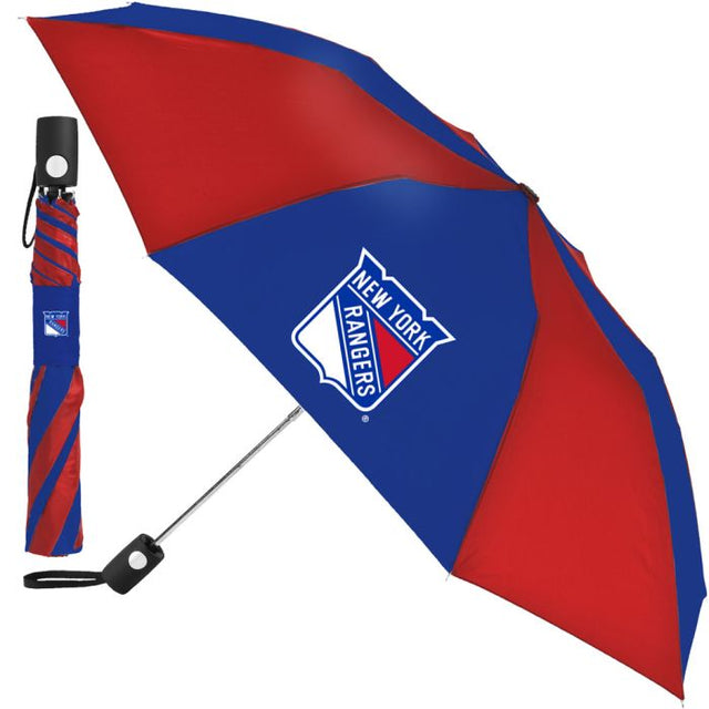 New York Rangers Auto Folding Umbrella